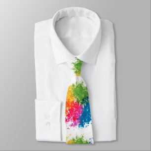 Colour Powder Rainbow Tie