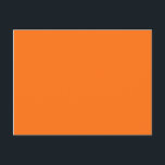 colour pumpkin postcard<br><div class="desc">colour pumpkin FF7518</div>