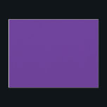 colour rebecca purple postcard<br><div class="desc">colour rebecca purple 663399</div>