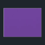 colour rebecca purple postcard<br><div class="desc">colour rebecca purple 663399</div>