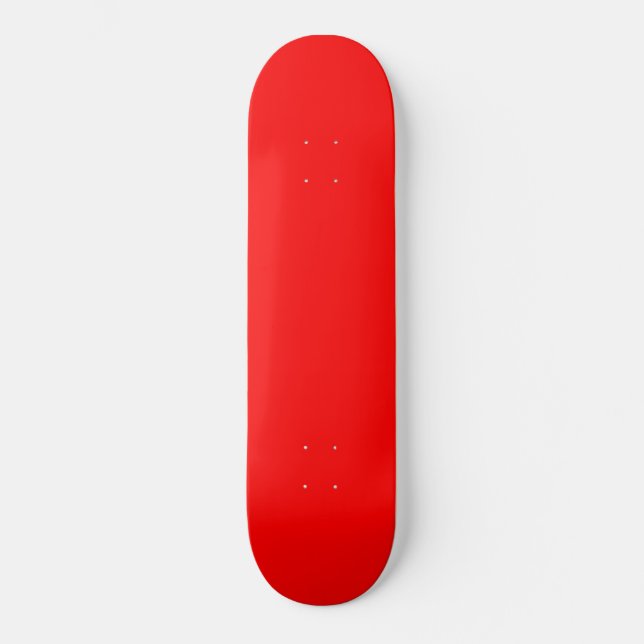 colour red skateboard (Front)