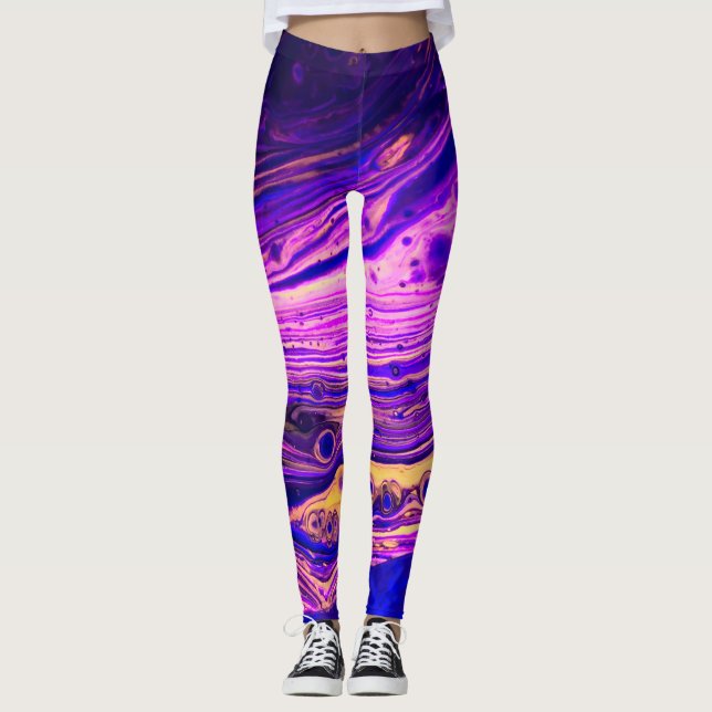 Colour ripple leggings (Front)