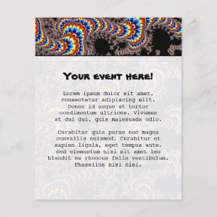 Colour Run - Fractal Art Flyer