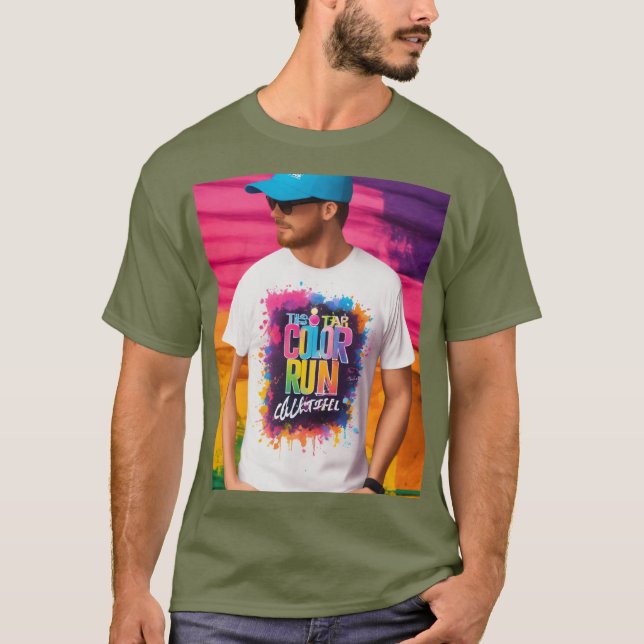 Colour run  T-Shirt (Front)