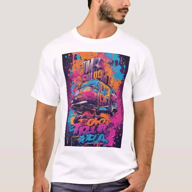 Colour Run Vibes Tee (Front)
