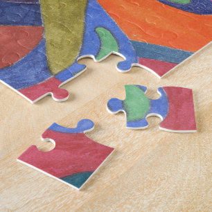 "Colour Rush" Abstract Art Jigsaw Puzzle