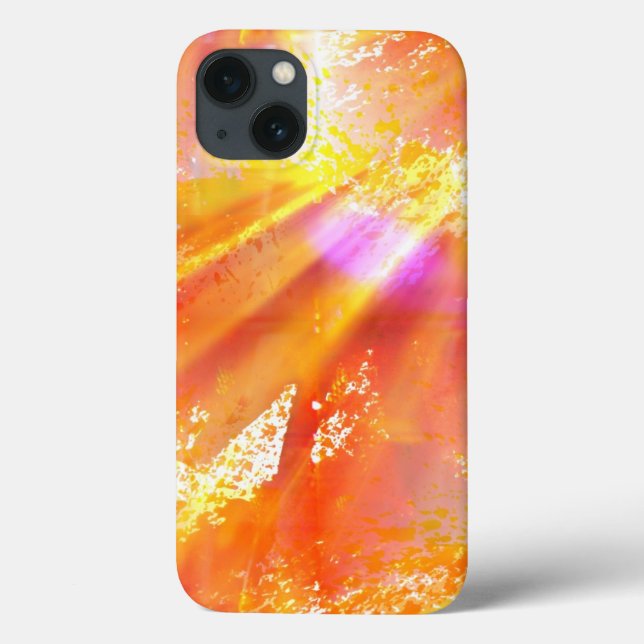 colour seamless art background yellow, orange Case-Mate iPhone case (Back)