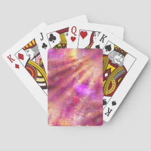 colour seamless background purple, pink playing cards
