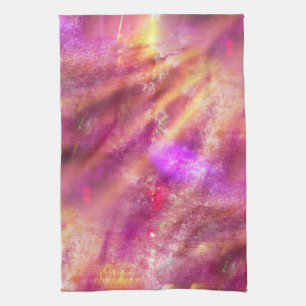 colour seamless background purple, pink tea towel