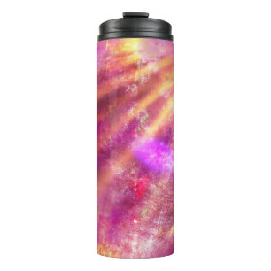 colour seamless background purple, pink thermal tumbler
