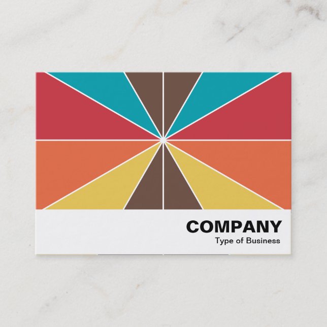 Colour Segments 05 Business Card (Front)