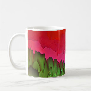 "Colour Serenade" Colourful Abstract Art Coffee Mug