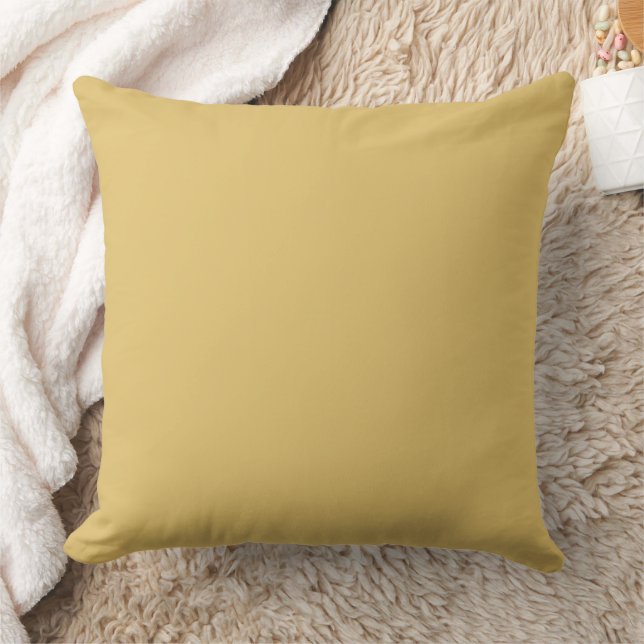 Colour Solid Brass Cushion (Blanket)