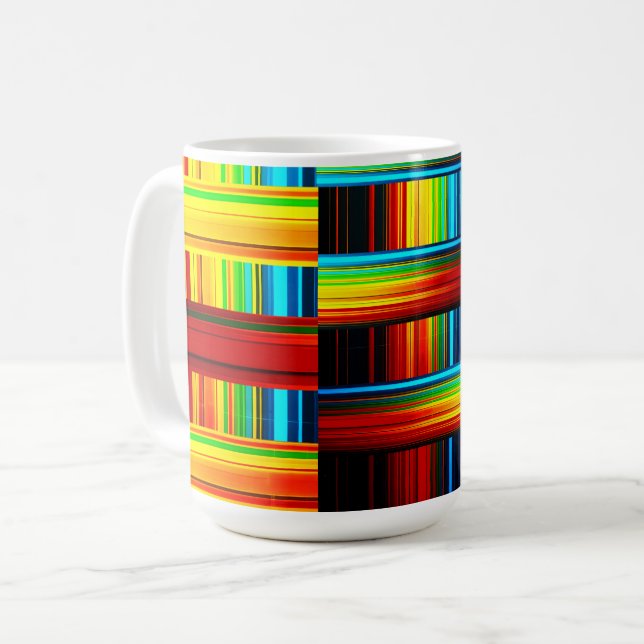 Colour Spectrum Coffee Mug (Front Left)
