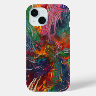 Colour Spectrum Pinwheel iPhone 15 Case