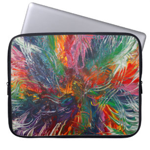 Colour Spectrum Pinwheel Laptop Sleeve