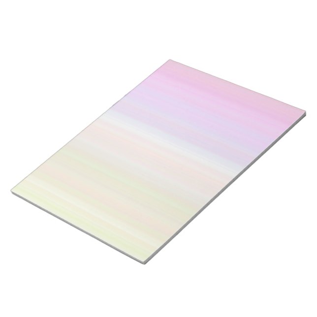 Colour Spectrum Stripes Notepad (Angled)