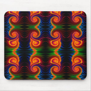 Colour Spectrum Swirl Mousepad