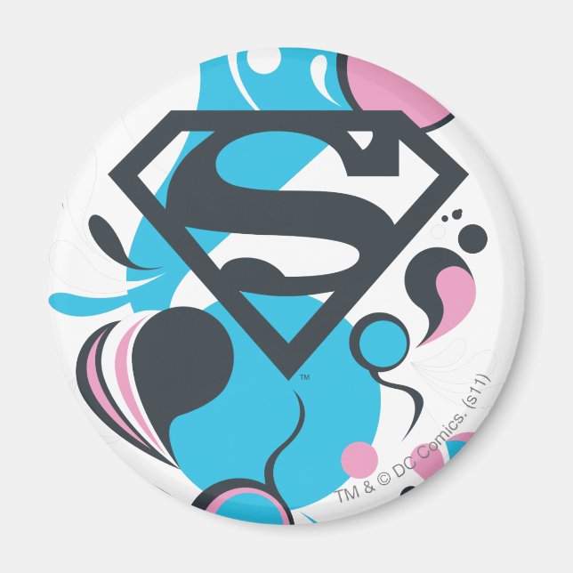 Colour Splash Blue Magnet (Front)