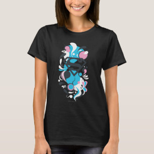 Colour Splash Blue T-Shirt