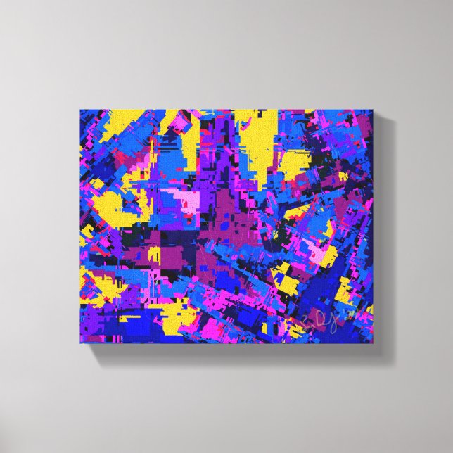 Colour Splash Canvas Print (Front)