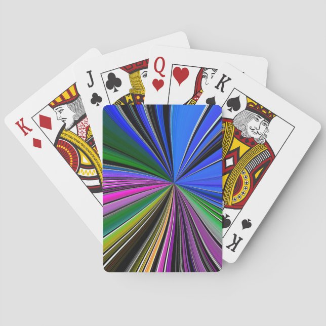 Colour Splash King's Playing Cards (Back)