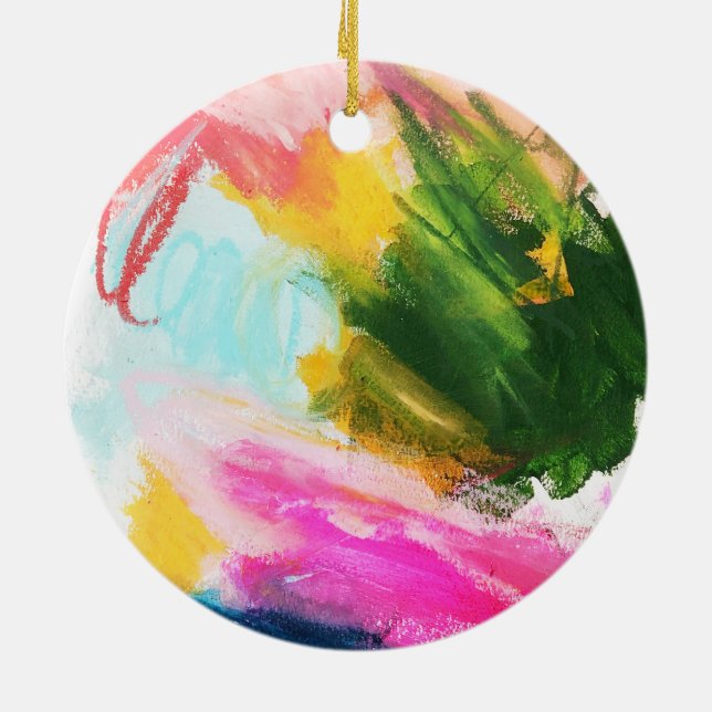 Colour Splash Ornament (Back)