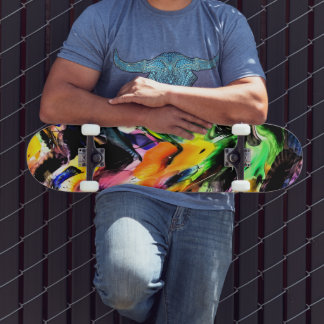 Colour Splash Skateboard