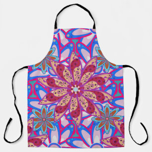Colour Spring Theme seamless pattern Background. C Apron