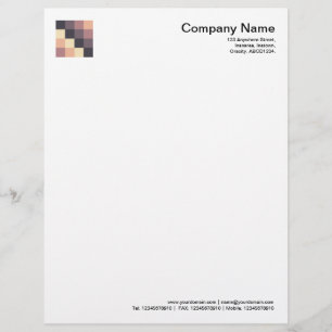 Colour Squares 012 Custom Letterhead