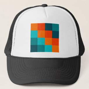 Colour Squares Trucker Hat