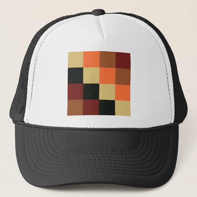 Colour Squares Trucker Hat (Front)