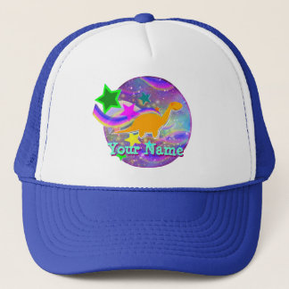 Colour Stars & Swirls Cool Dinosaur Cap