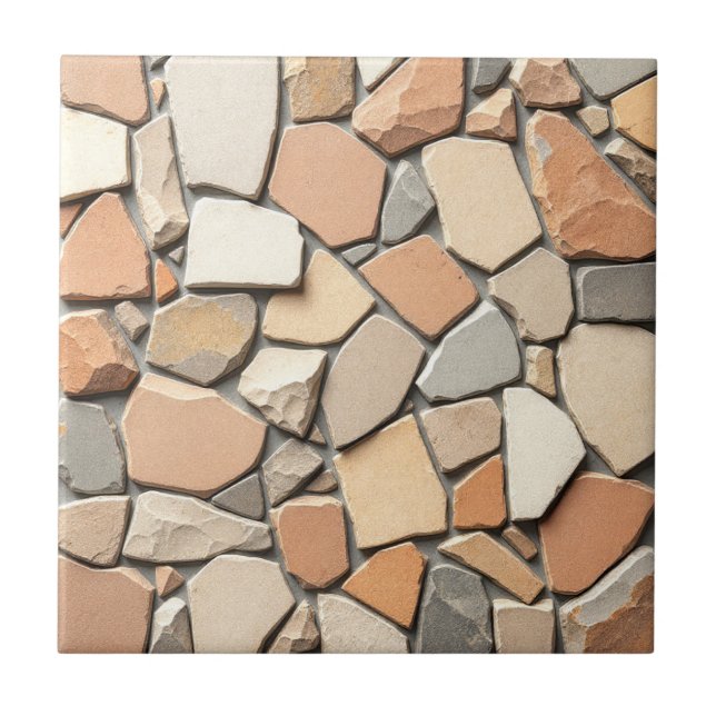 Colour stone Mosaic Tile (Front)