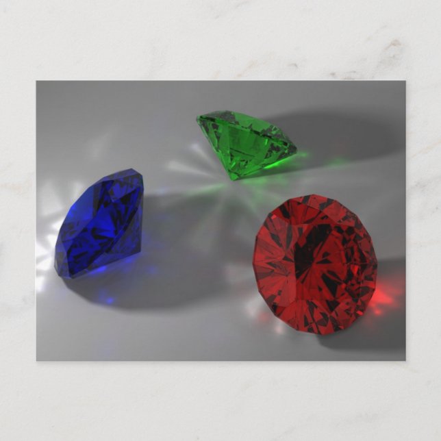 Colour Stones Postcard (Front)