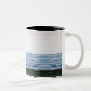 colour stretching by Lee Wag Two-Tone Coffee Mug