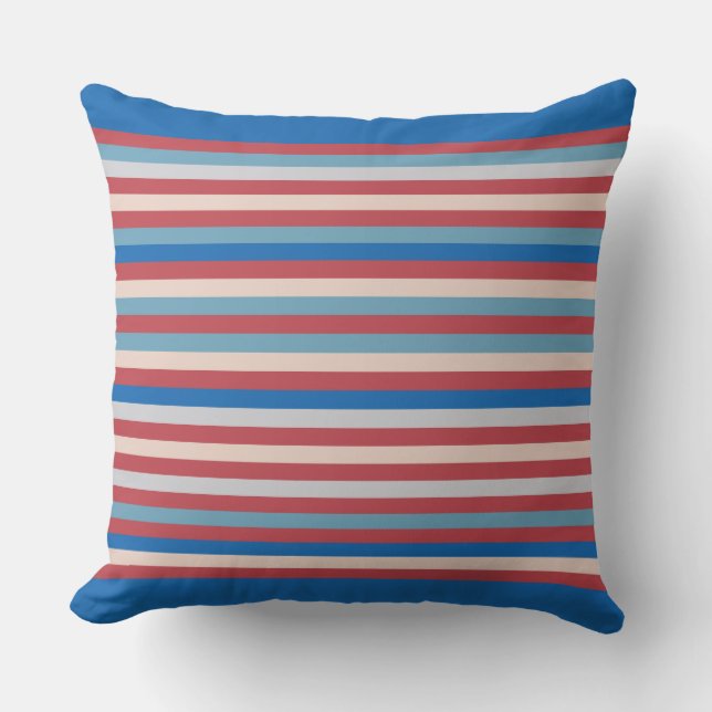 Colour Striped 121214 Cushion (Front)