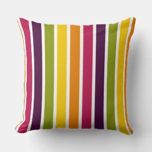 Colour Stripes 03 Cushion