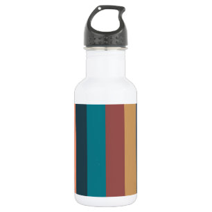 colour stripes in colourful pastel 532 ml water bottle