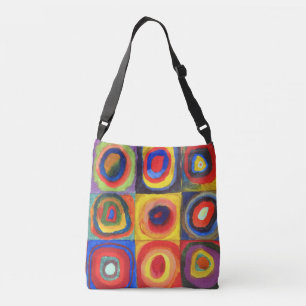 Colour Study by Wassily Kandinsky Crossbody Bag