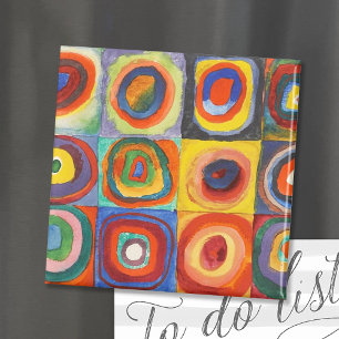 Colour Study Wassily Kandinsky Magnet