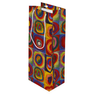 Colour Study - Wassily Kandinsky Wine Gift Bag
