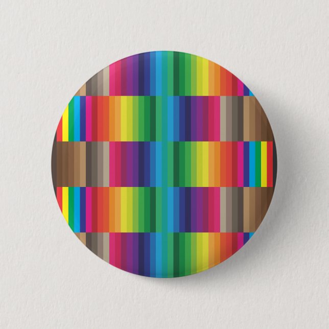 Colour swatch CMYK 6 Cm Round Badge (Front)