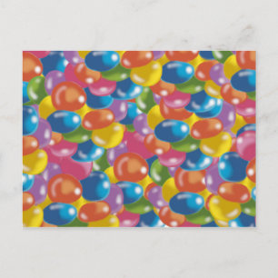 colour sweets postcard