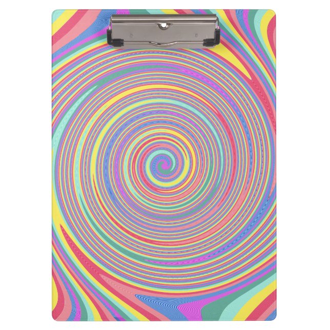 Colour Swirl Clipboard (Front)