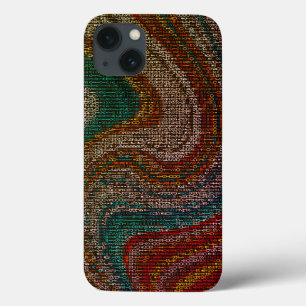 Colour Swirl Digital Abstract  iPhone 13 Case
