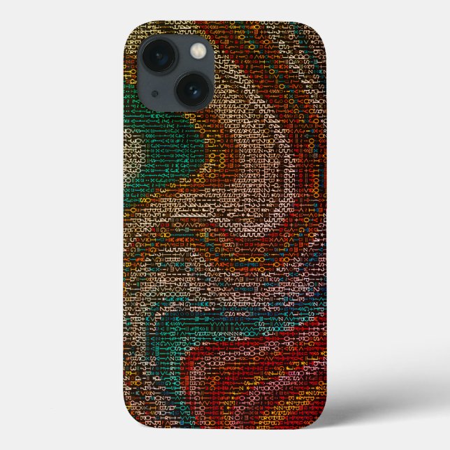 Colour Swirl Digital Abstract  Case-Mate iPhone Case (Back)