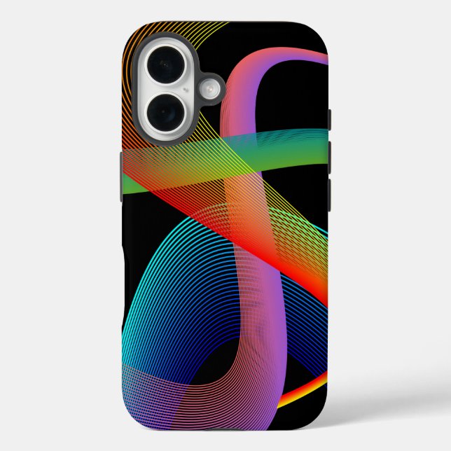 Colour Swirl Phone Case (Back)
