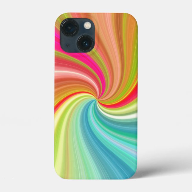 Colour Swirl Rainbow Twist  Case-Mate iPhone Case (Back)