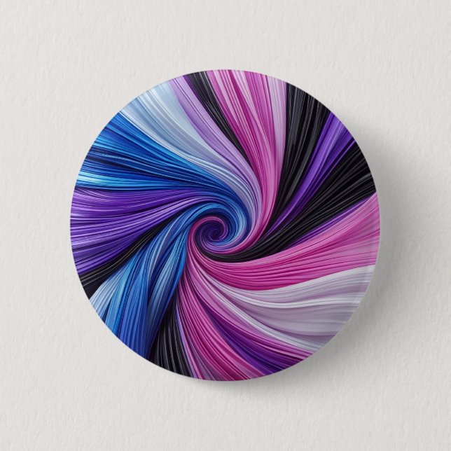 Colour Swirl Vortex Button (Front)